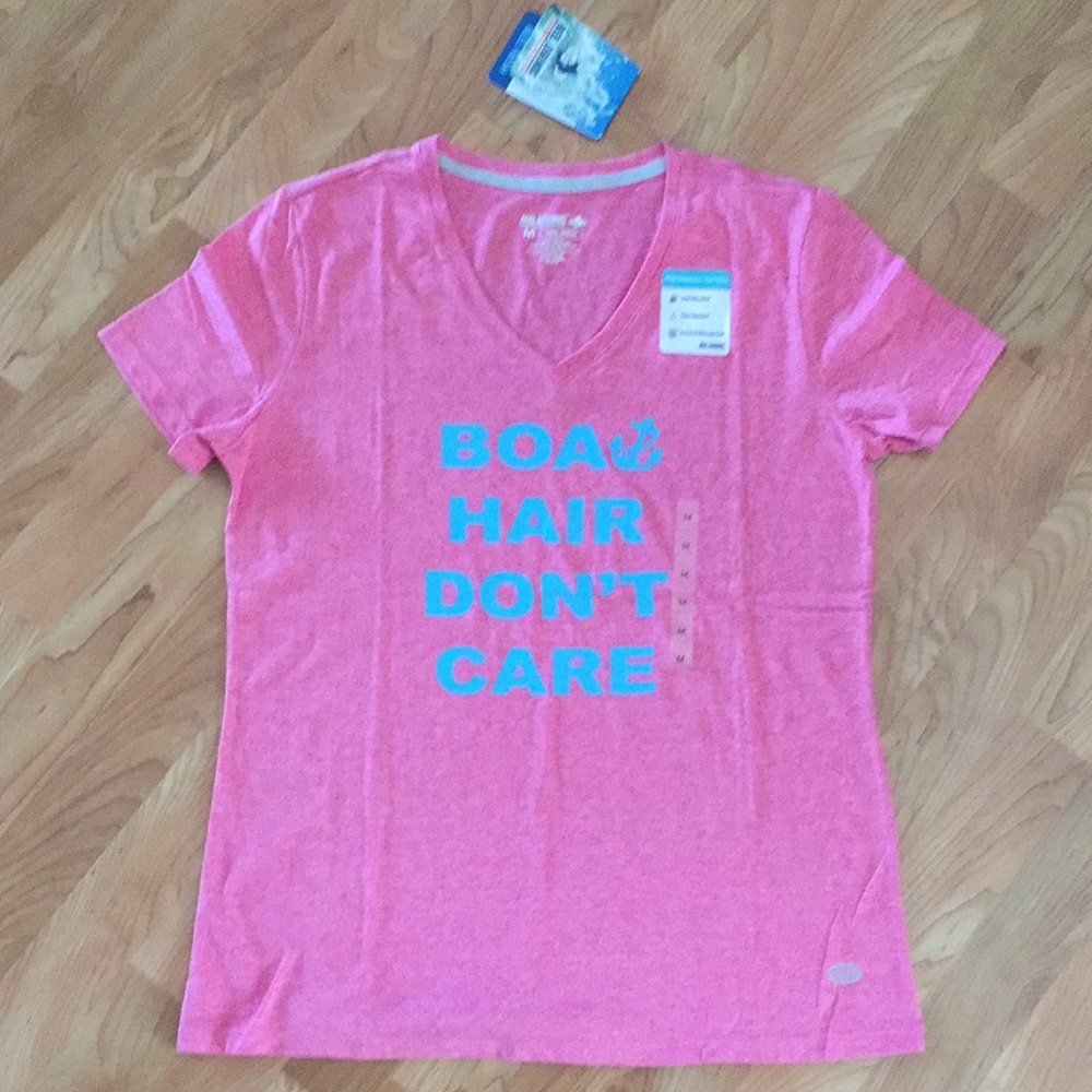 Reel Legends ‘boat hair don’t care’ shirt
